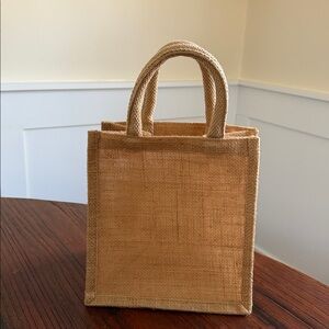 18 Natural Jute Tote Bags